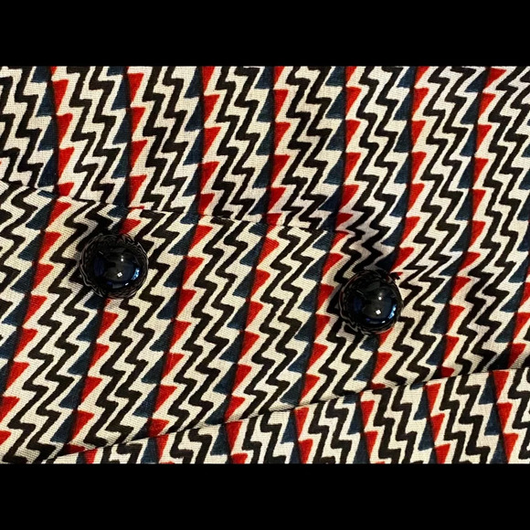 Elizabeth & James Open Front Blazer Zigzag - Picture 13 of 13